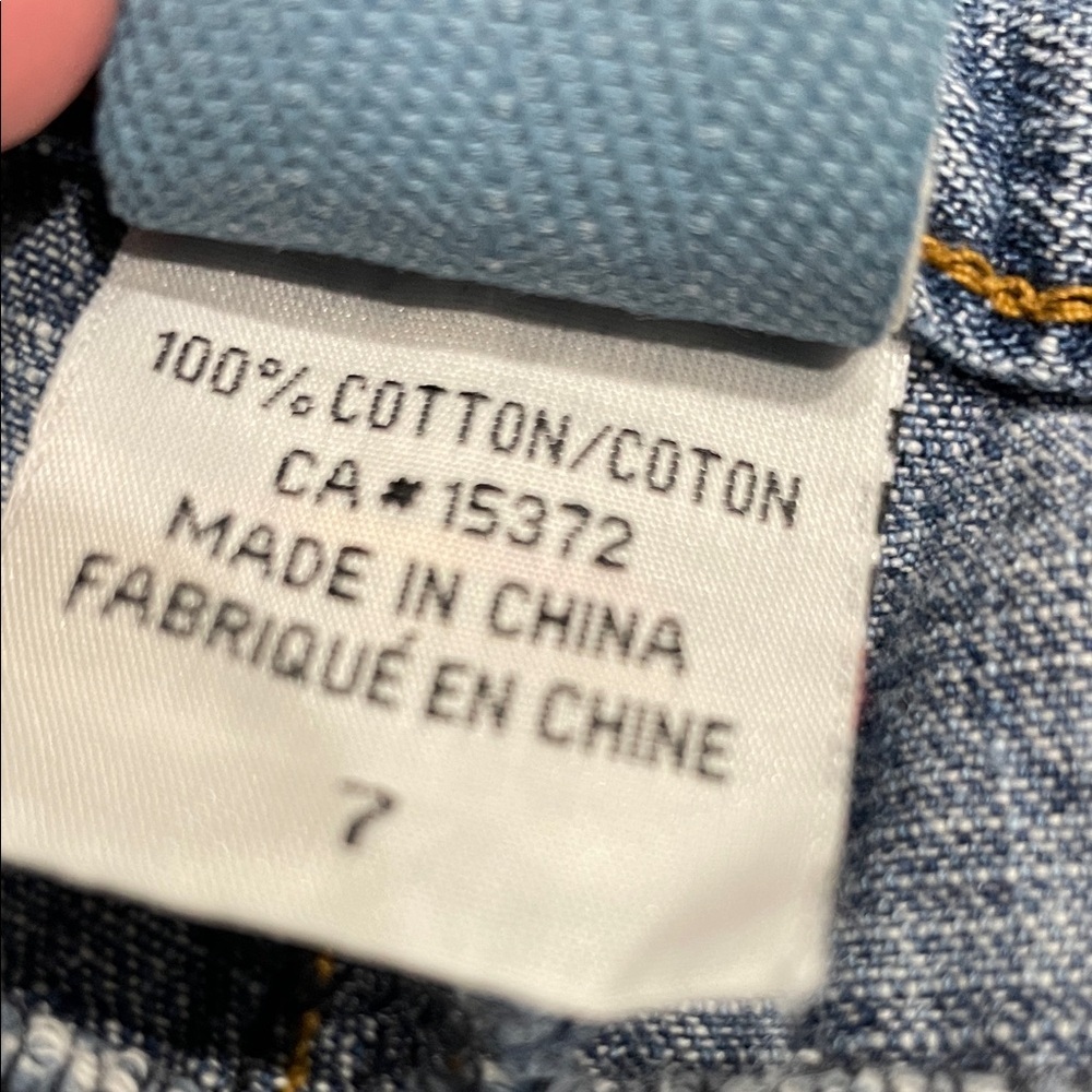 Vintage Disney Mickey Blue Jeans with Red Stitching - Picture 3 of 9